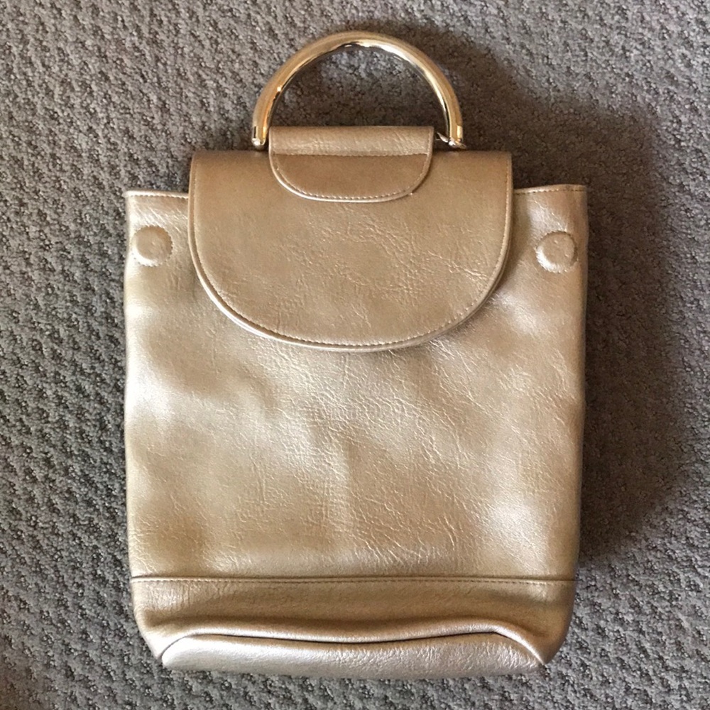 Adorable Gold Backpack!